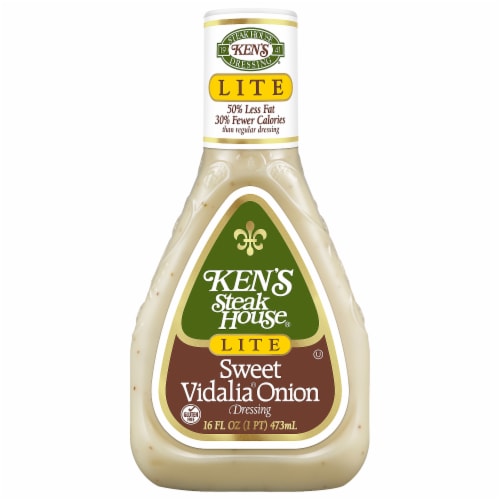 Ken's Steak House® Light Sweet Vidalia Onion Salad Dressing Perspective: left