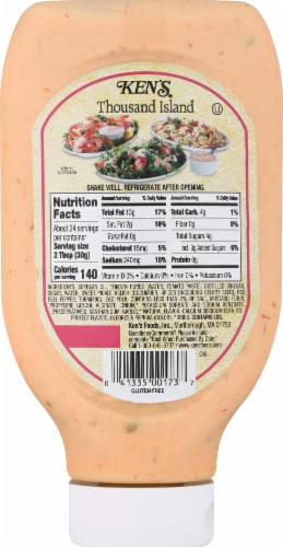 Ken's Steak House® Thousand Island Salad Dressing Perspective: left