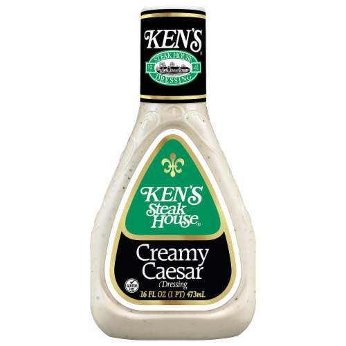 Ken's Steak House® Creamy Caesar Salad Dressing Perspective: left