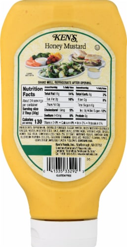 Ken's Steak House Honey Mustard Salad Dressing Topping & Spread Perspective: left