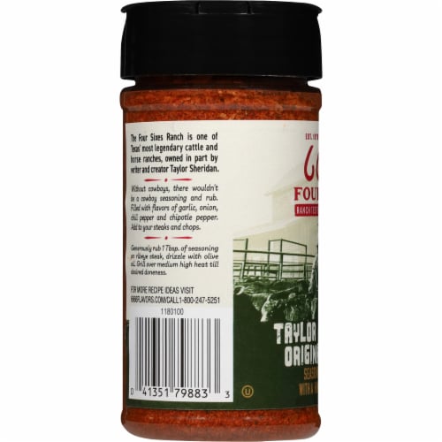 Four Sixes™ Original Cowboy Seasoning Blend Perspective: left