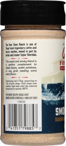 Four Sixes® Smoky Maple Seasoning Blend Perspective: left