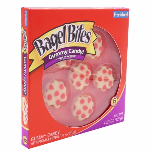 Frankford® Bagel Bites® Fruit Flavored Gummy Candy Perspective: left