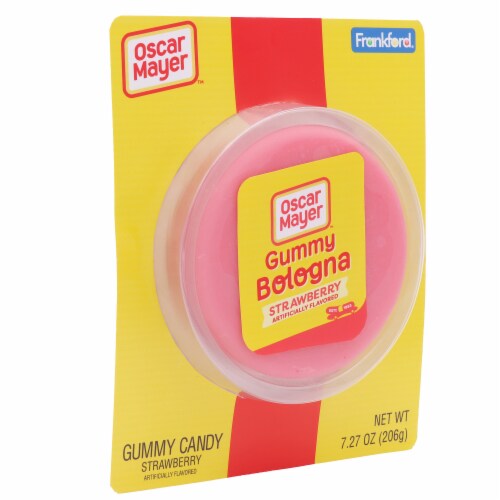 Frankford® Oscar Mayer™ Bologna Gummy Candy Perspective: left