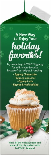 Lactaid® Lactose Free Eggnog Perspective: left