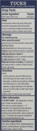 Tucks® Multi-Care Lidocaine Cream and Witch Hazel Pads Hemorrhoid Relief Kit Perspective: left