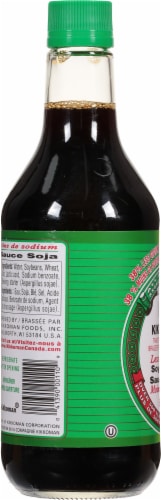 Kikkoman® Low Sodium Soy Sauce Perspective: left