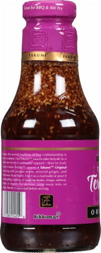 Kikkoman® Original Takumi™ Teriyaki Sauce Perspective: left