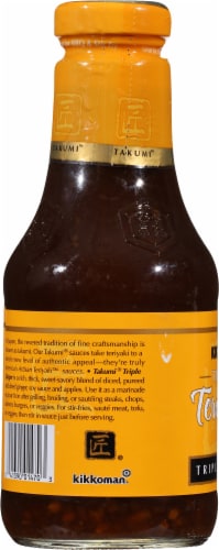 Kikkoman® Takumi Collection Triple Ginger Teriyaki Sauce Perspective: left