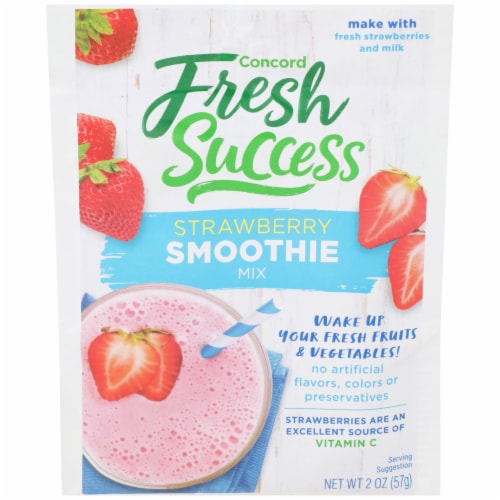 Concord Foods Fresh Success Strawberry Smoothie Mix Perspective: left