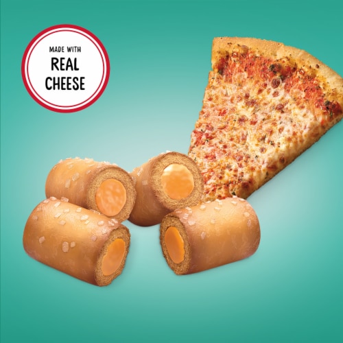 Combos Stuffed Snacks Pizzeria Baked Pretzel Snacks Perspective: left