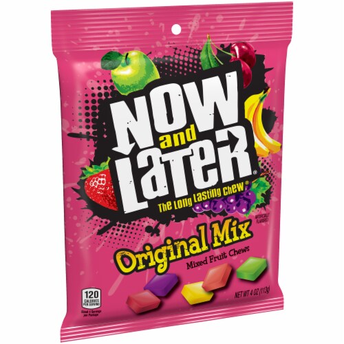 Now & Later ® Original Mix Fruit Chews Perspective: left