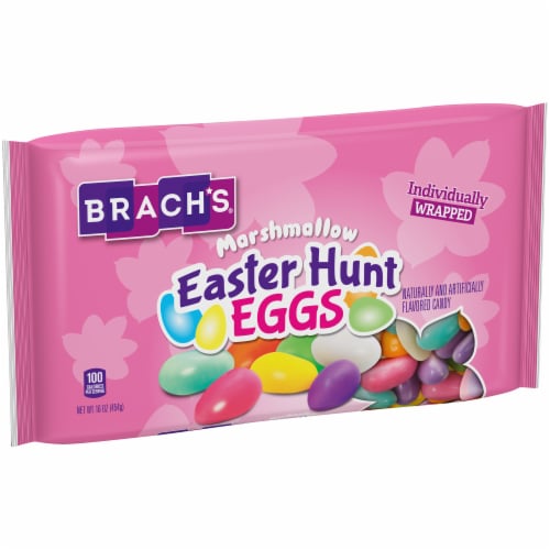 Brach's® Marshmallow Easter Hunt Eggs Candy Perspective: left