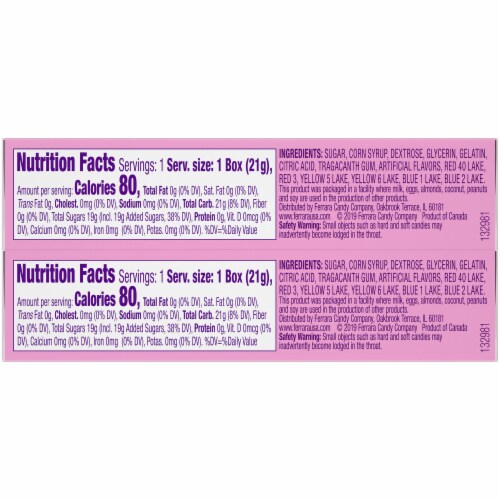 Brach's® Tiny Conversation Hearts Candy Valentine Perspective: left
