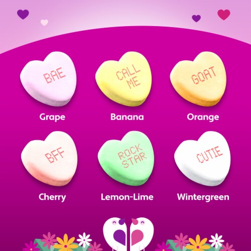 Brach's Tiny Conversation Hearts Perspective: left