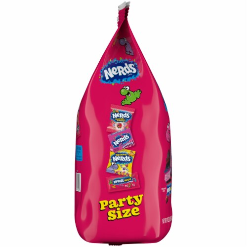 Nerds® Mixed Candy Party Size Variety Bag Perspective: left