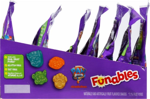 Funables™ Paw Patrol Assorted Fruit Flavored Snacks Perspective: left