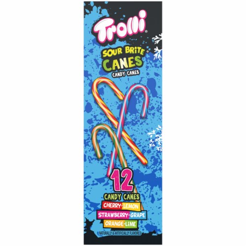 Trolli Holiday Sour Brite Candy Canes Perspective: left