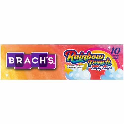 Brach's® Holiday Rainbow Punch Candy Canes Perspective: left