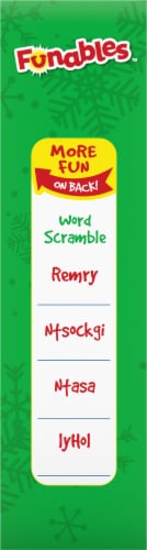Funables™ Holiday Elf on the Shelf™ Fruit Flavored Snacks Perspective: left