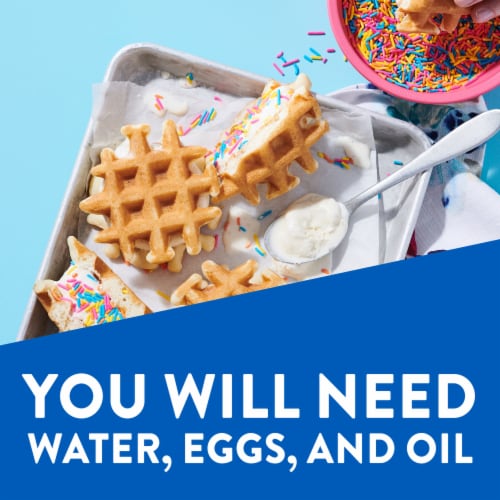 Krusteaz® Belgian Waffle Mix Perspective: left