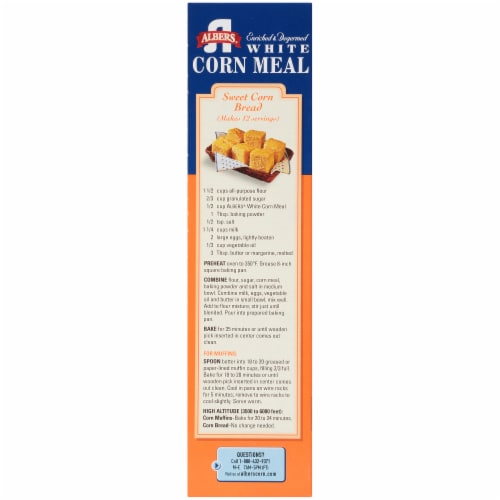 Albers® White Corn Meal Perspective: left