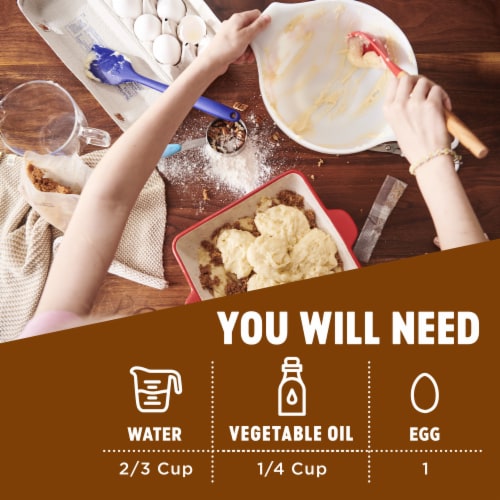 Krusteaz® Cinnamon Swirl Crumb Cake & Muffin Mix Perspective: left