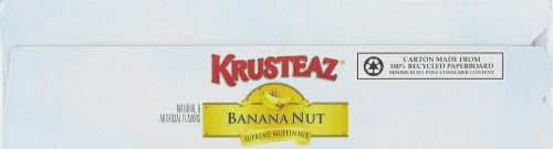 Krusteaz Banana Nut Muffin Mix Perspective: left