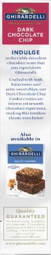 Ghirardelli® Dark Chocolate Chip Cookie Mix Perspective: left