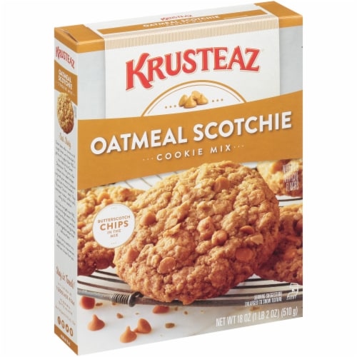 Krusteaz Oatmeal Scotchie Cookie Mix Perspective: left