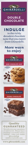 Ghirardelli® Double Chocolate Premium Cake Mix Perspective: left