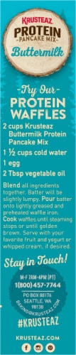 Krusteaz® Buttermilk Protein Pancake & Waffle Mix Perspective: left