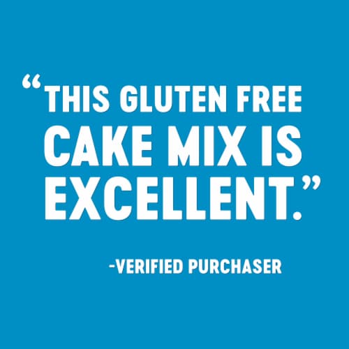 Krusteaz® Gluten Free Yellow Cake Mix Perspective: left
