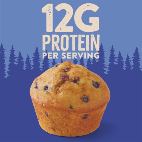 Krusteaz® Protein Wild Blueberry Muffin Mix Perspective: left