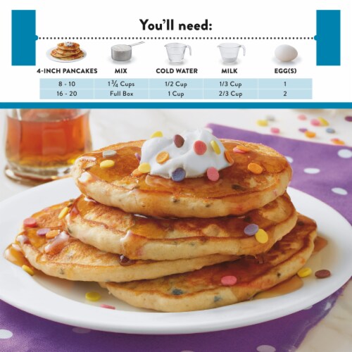 Krusteaz® Gluten Free Confetti Buttermilk Pancake Mix Perspective: left