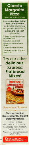 Krusteaz Italian Herb Flatbread Mix Perspective: left