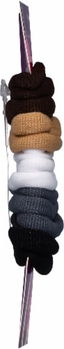 Goody® Ouchless Java Bean Ponytail Elastics Perspective: left