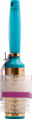 Goody Comfort Gel Grip Round Hairbrush Perspective: left