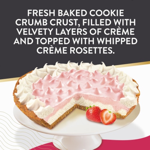 Edwards Premium Desserts Strawberry Crème Pie Perspective: left
