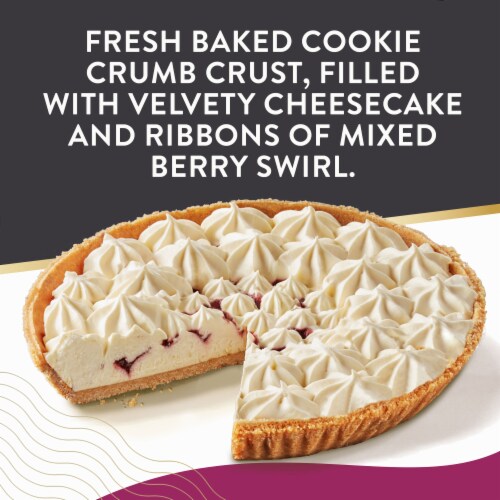 Edwards® Signature Cheesecake Desserts Whipped Berry Cheesecake Perspective: left