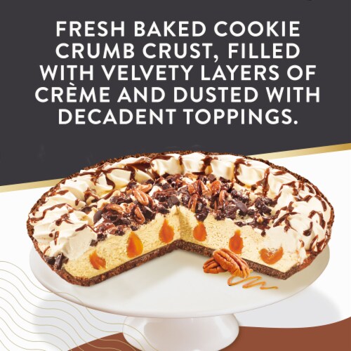 Edwards Premium Frozen Desserts Turtle Pie Perspective: left