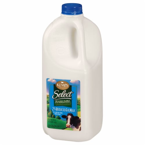 Kemps Select 2% Reduced Fat Milk Perspective: left