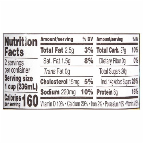 Kemps Select 1% Lowfat Chocolate Milk Perspective: left