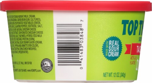 Mid-America Farms Top the Tater® Taco Fiesa Sour Cream Dip Perspective: left