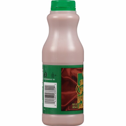 Kemps Swiss Style Chocolate Lowfat Milk Perspective: left