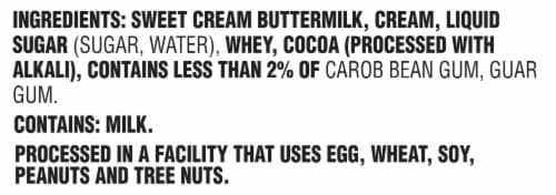 Kemps Crafted Collection Decadent Chocolate Ice Cream Perspective: left