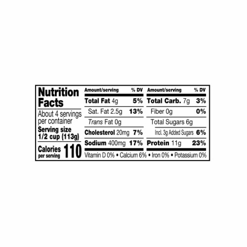 Kemps Pineapple Cottage Cheese - 15 Oz Perspective: left