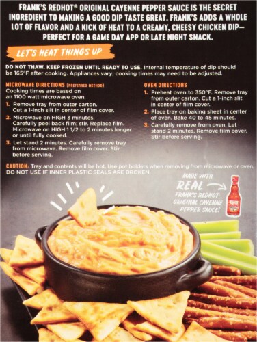 Frank's RedHot® Buffalo Chicken Dip Perspective: left