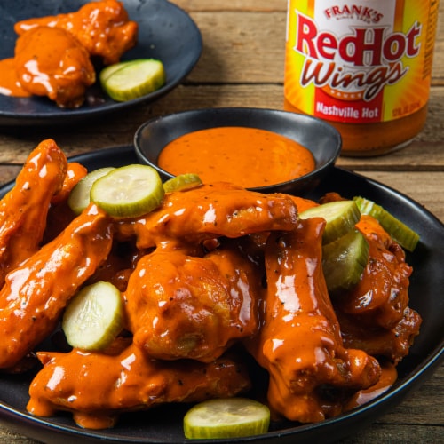 Frank's RedHot Nashville Hot Sauce Perspective: left
