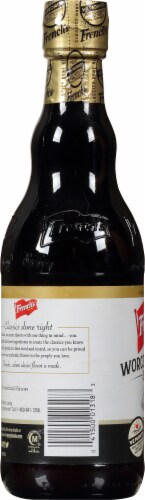 French's Worcestershire Sauce Perspective: left